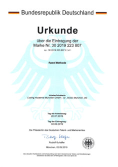 Die Raed Lehrmethode ist patentiert